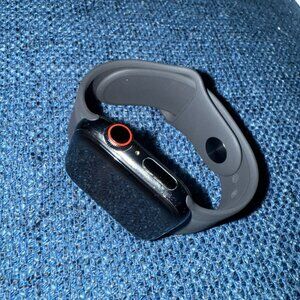 apple watch series 5 gps cellular 40 mm space black stainless teel